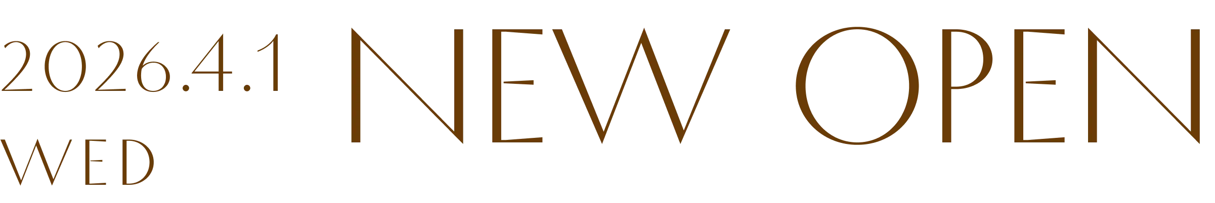 2026.4.1 wed NEW OPEN